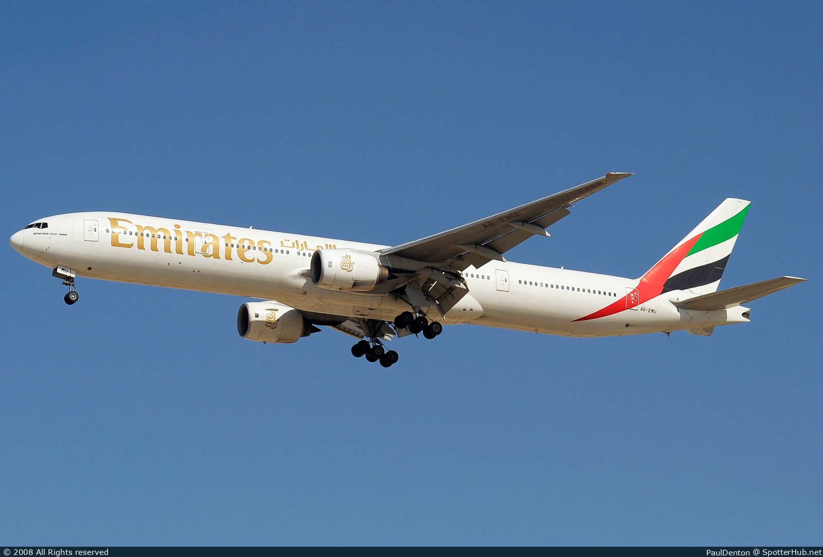 Photo of A6-EMU - Boeing 777-31H operated by Emirates
