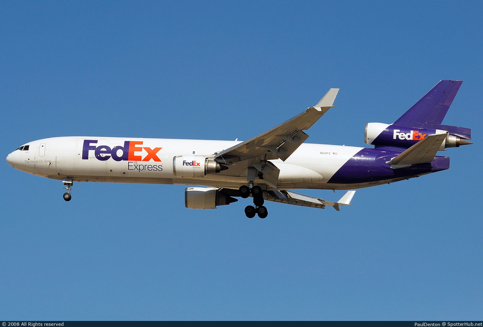 Photo of N612FE - McDonnell Douglas MD-11(F) operated by FedEx