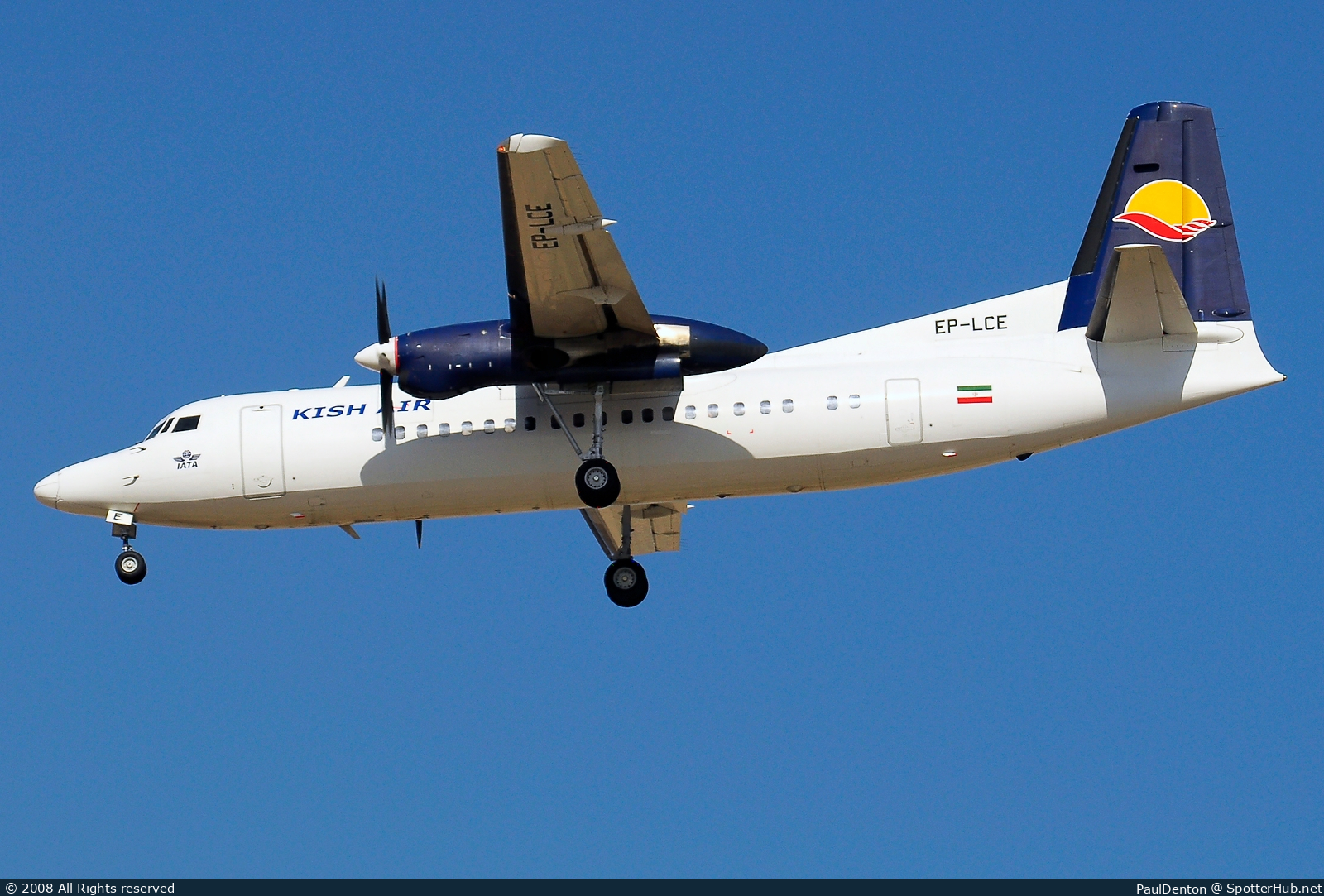 Photo of EP-LCE - Fokker 50 operated by Kish Air
