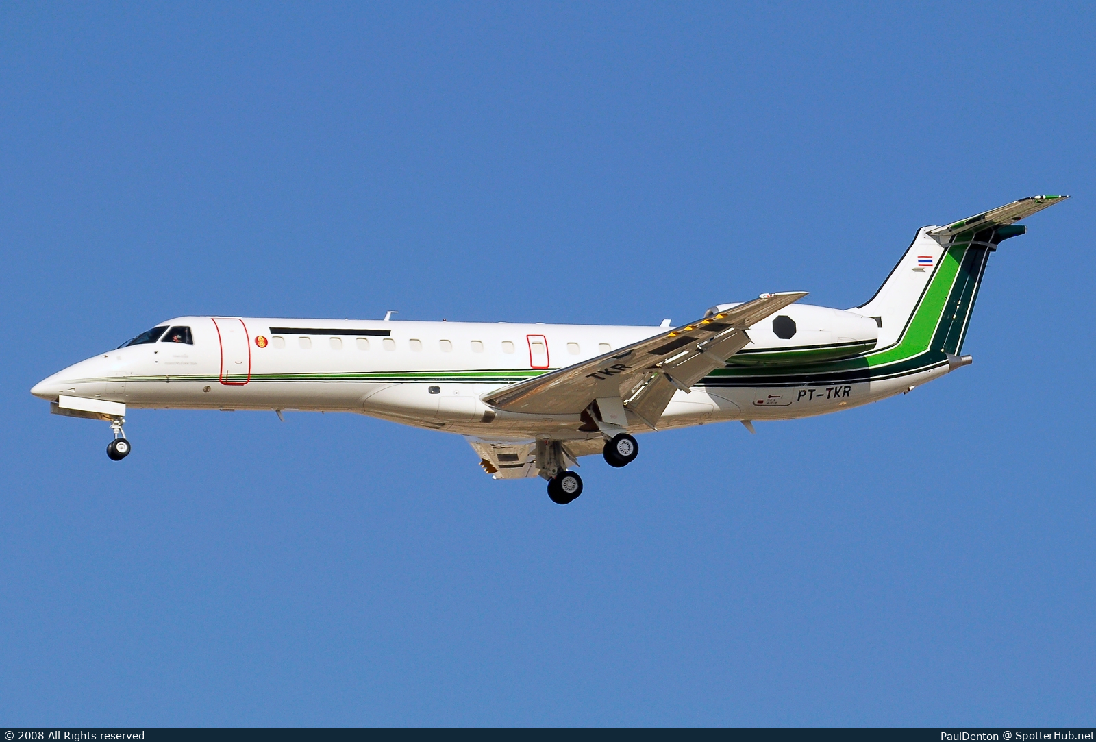 Photo of PT-TKR - Embraer ERJ-135LR operated by Royal Thai Army