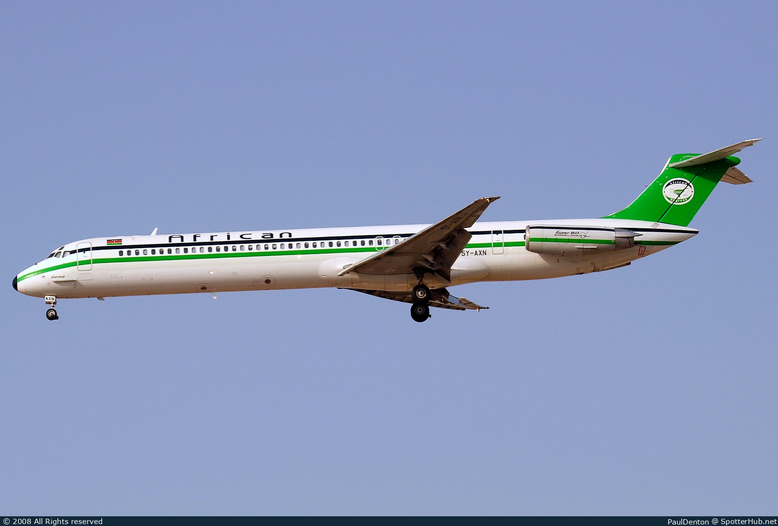 Photo of 5Y-AXN - McDonnell Douglas MD-82 operated by African Express Airways