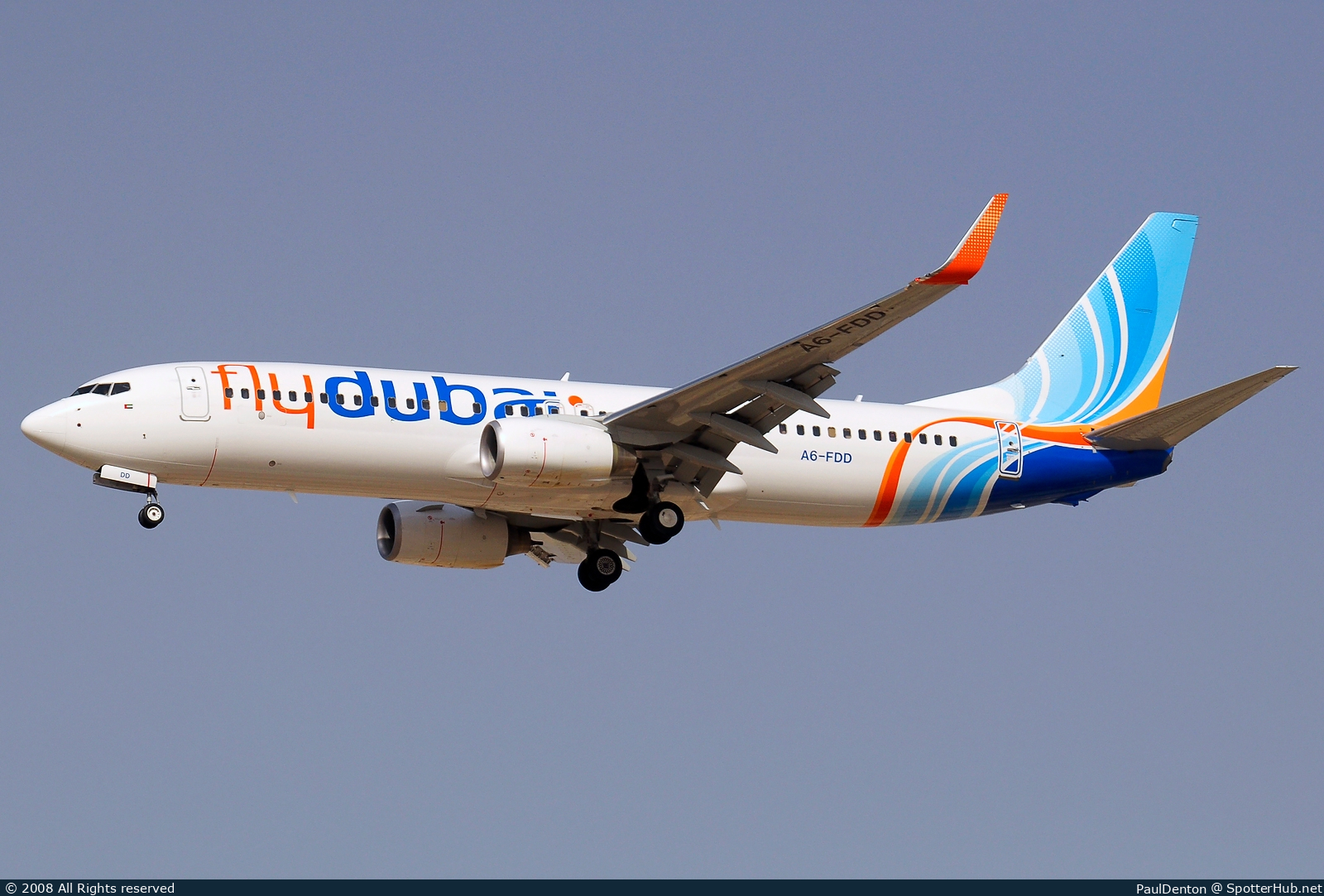 Photo of A6-FDD - Boeing 737-8KN operated by flydubai