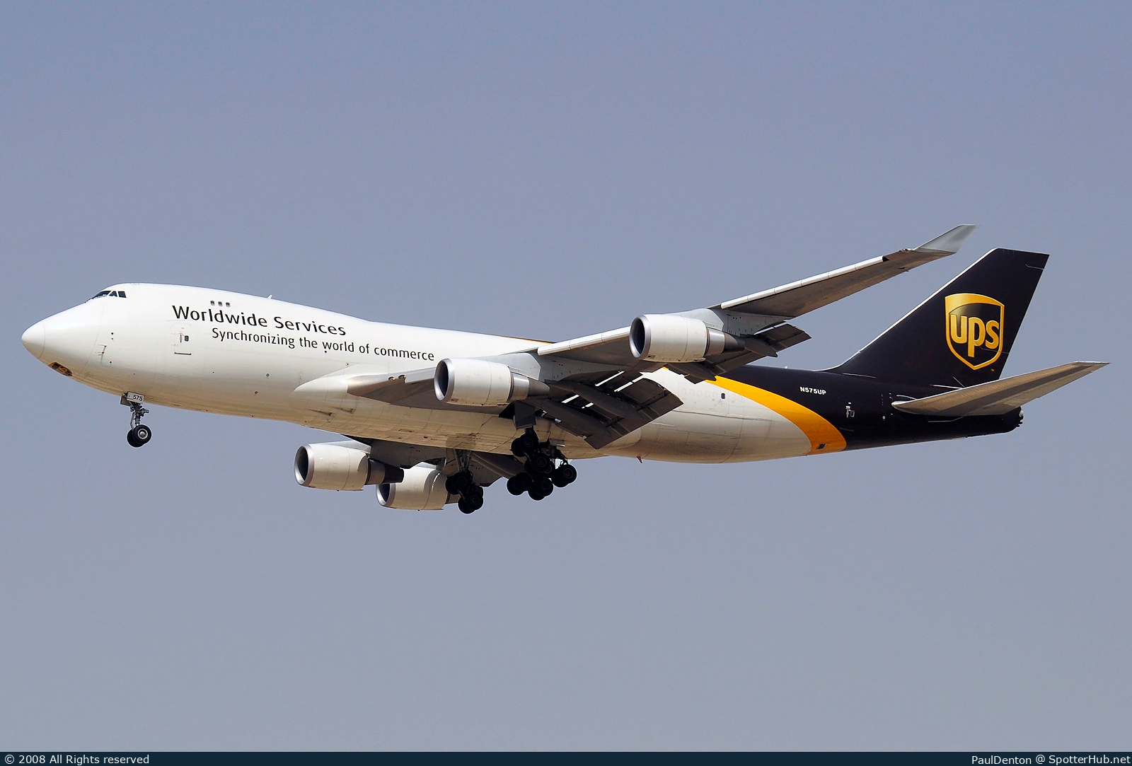 Photo of N575UP - Boeing 747-44AF operated by UPS United Parcel Service