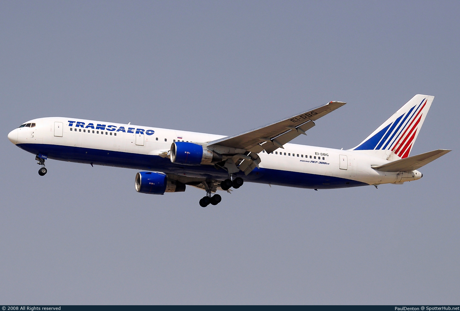 Photo of EI-DBG - Boeing 767-3Q8(ER) operated by Transaero