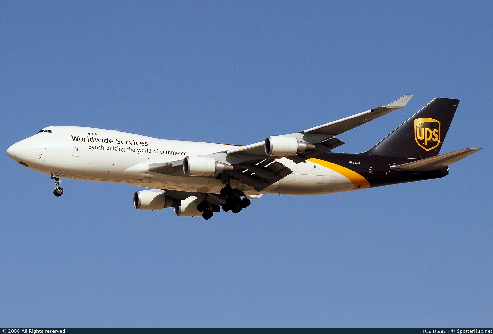 Photo of N576UP - Boeing 747-44AF operated by UPS United Parcel Service
