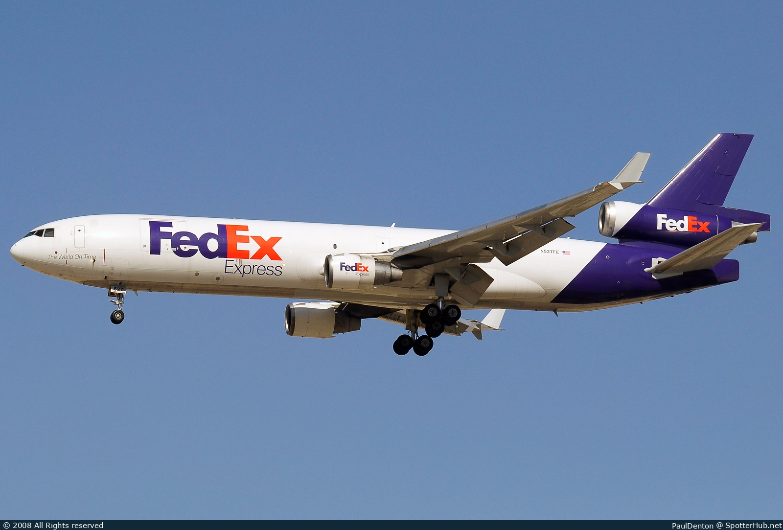 Photo of N527FE - McDonnell Douglas MD-11(F) operated by FedEx