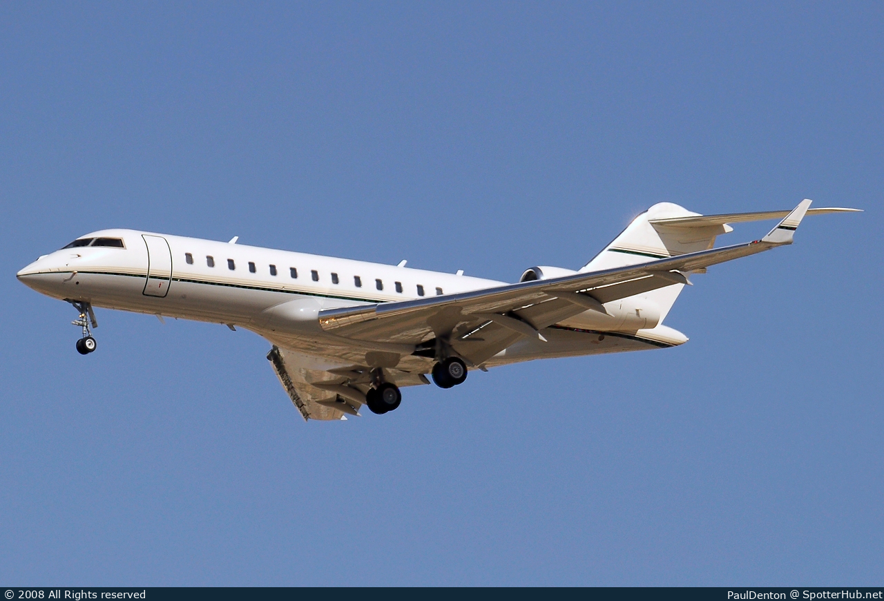 Photo of N53GX - Bombardier Global Express operated by TWC Aviation
