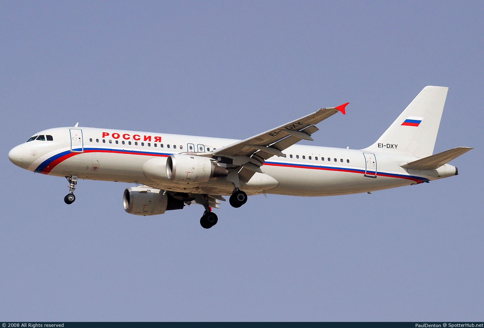 Photo of EI-DXY - Airbus A320-212 operated by Rossiya Airlines