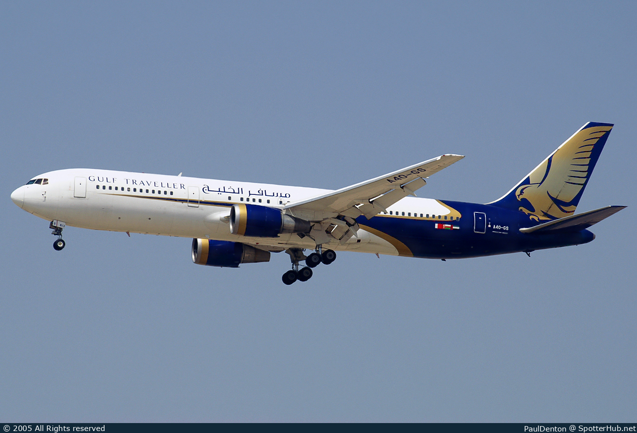 Photo of A4O-GS - Boeing 767-3P6(ER) operated by Gulf Traveller