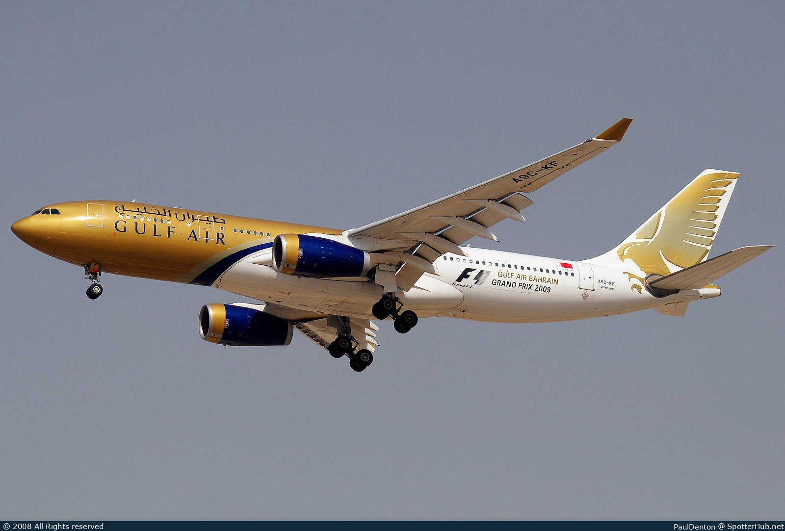 Photo of A9C-KF - Airbus A330-243 operated by Gulf Air