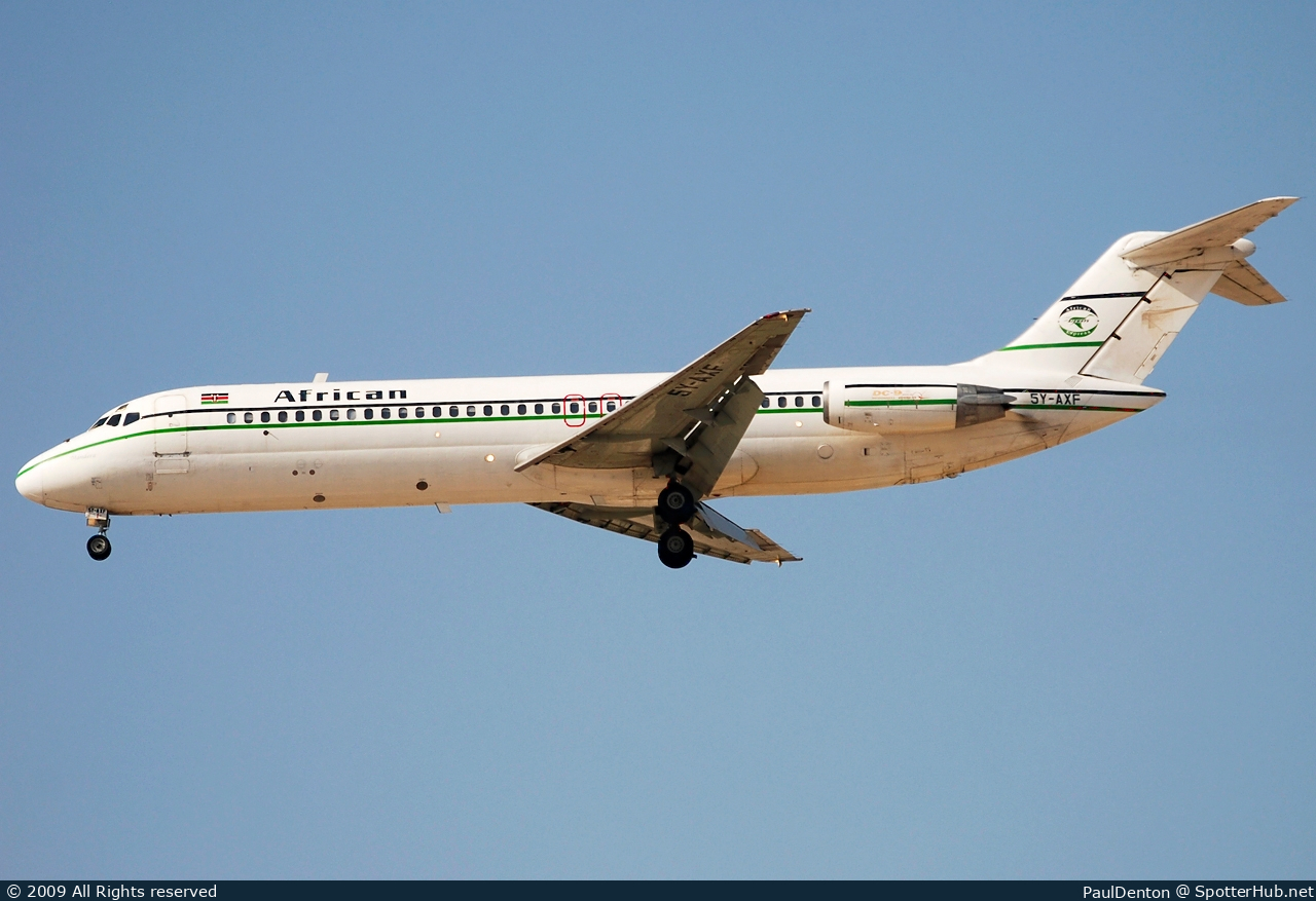 Photo of 5Y-AXF - McDonnell Douglas DC-9-32 operated by African Express Airways