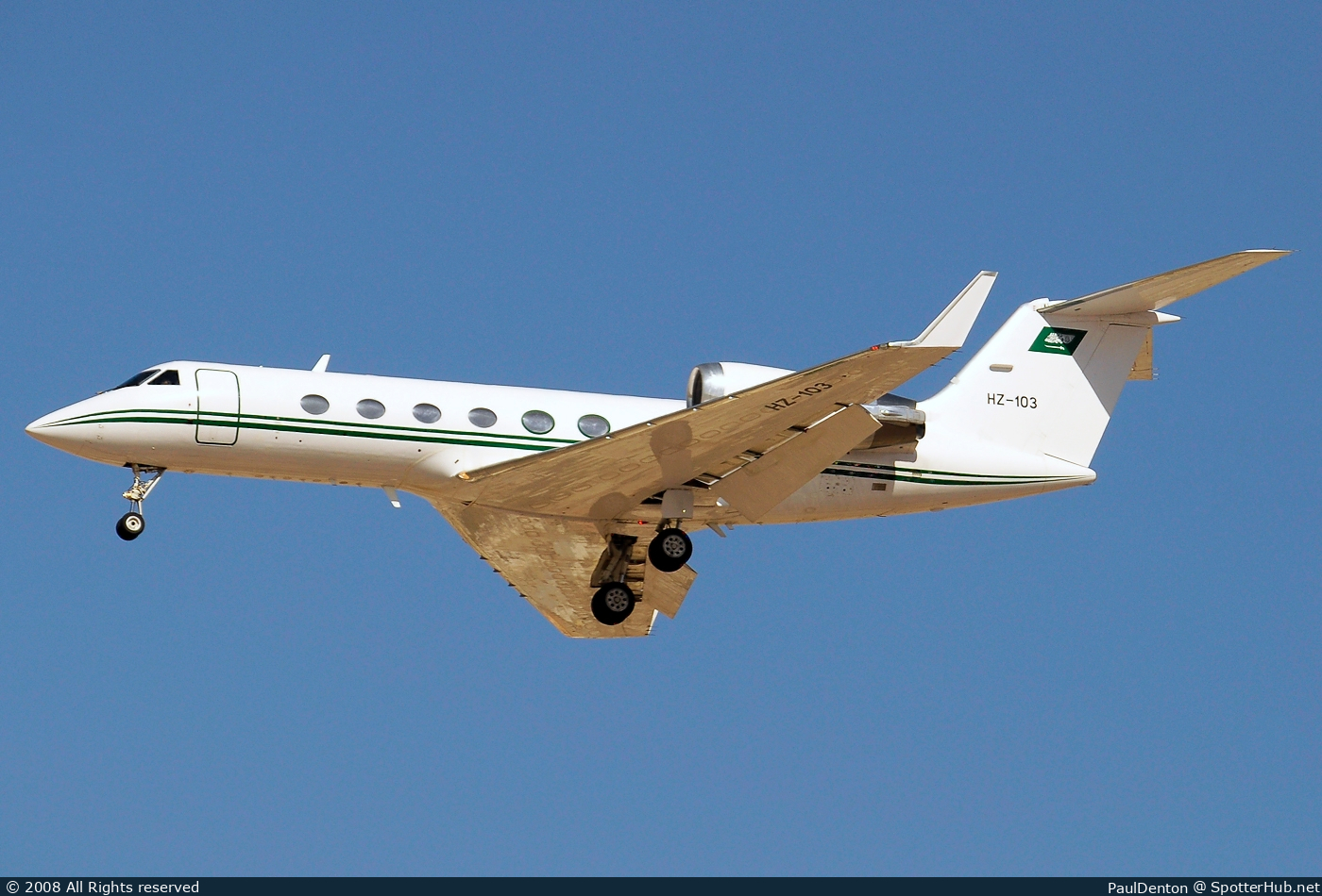 Photo of HZ-103 - Gulfstream GIV operated by Royal Saudi Air Force