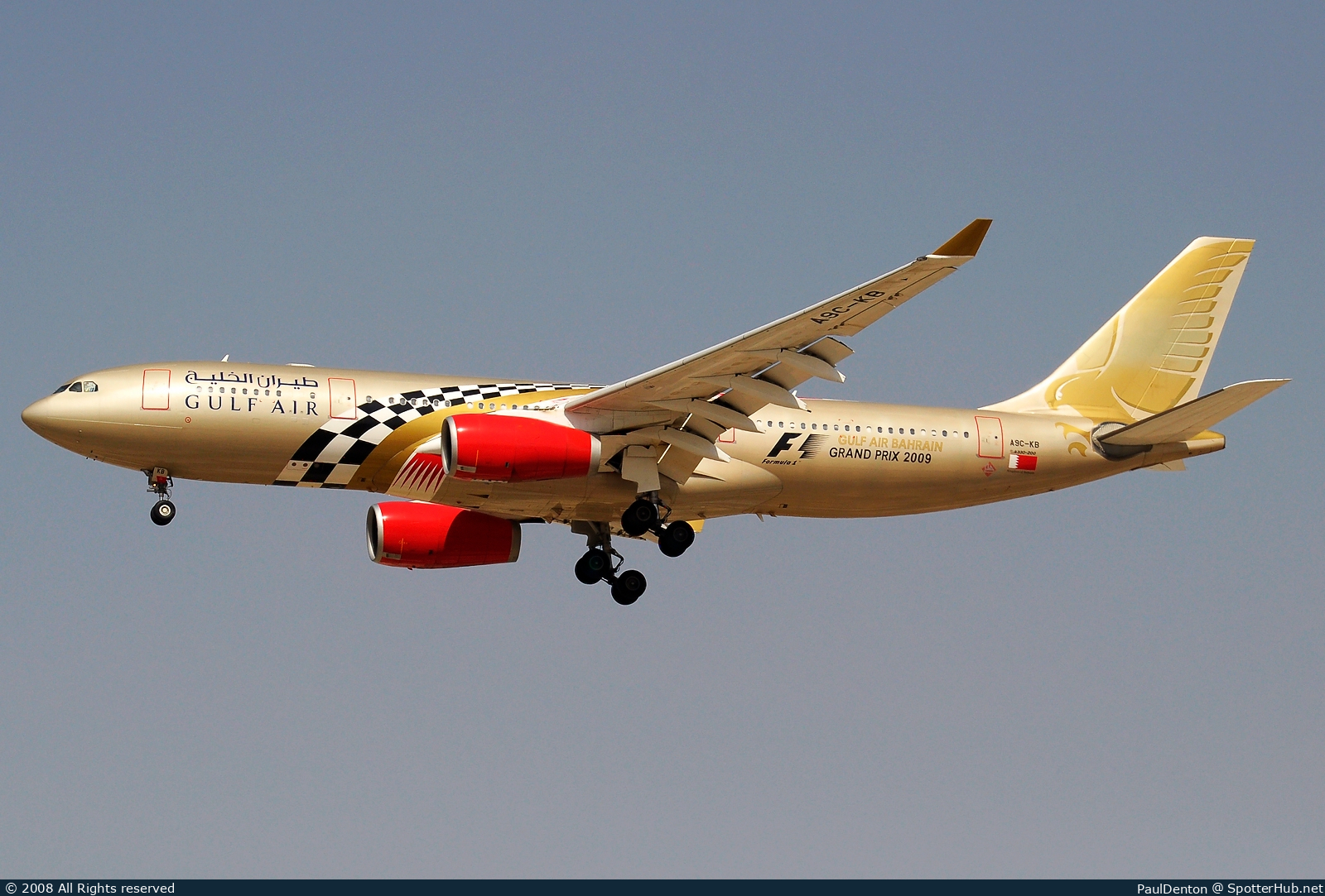 Photo of A9C-KB - Airbus A330-243 operated by Gulf Air