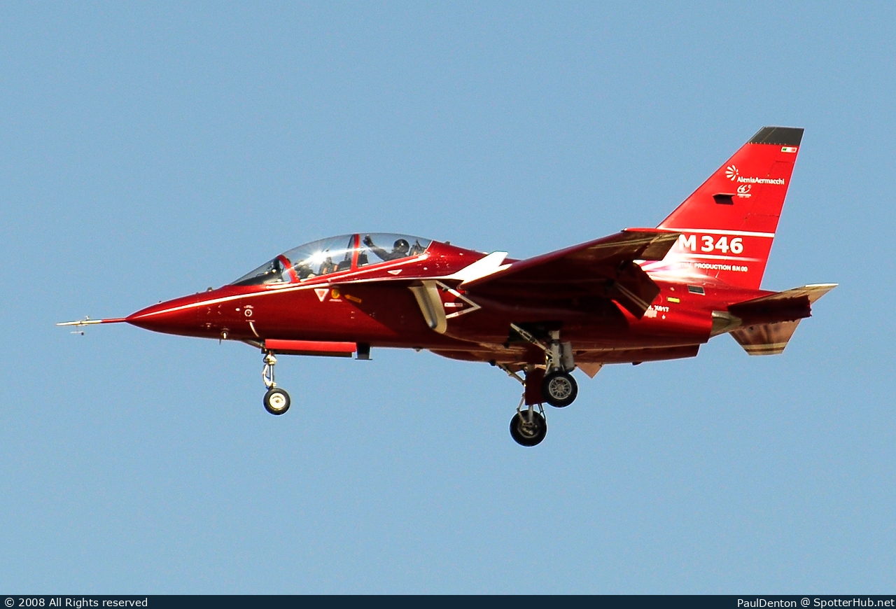 Photo of CMX617 - Alenia Aermacchi M-346 operated by Alenia Aermacchi