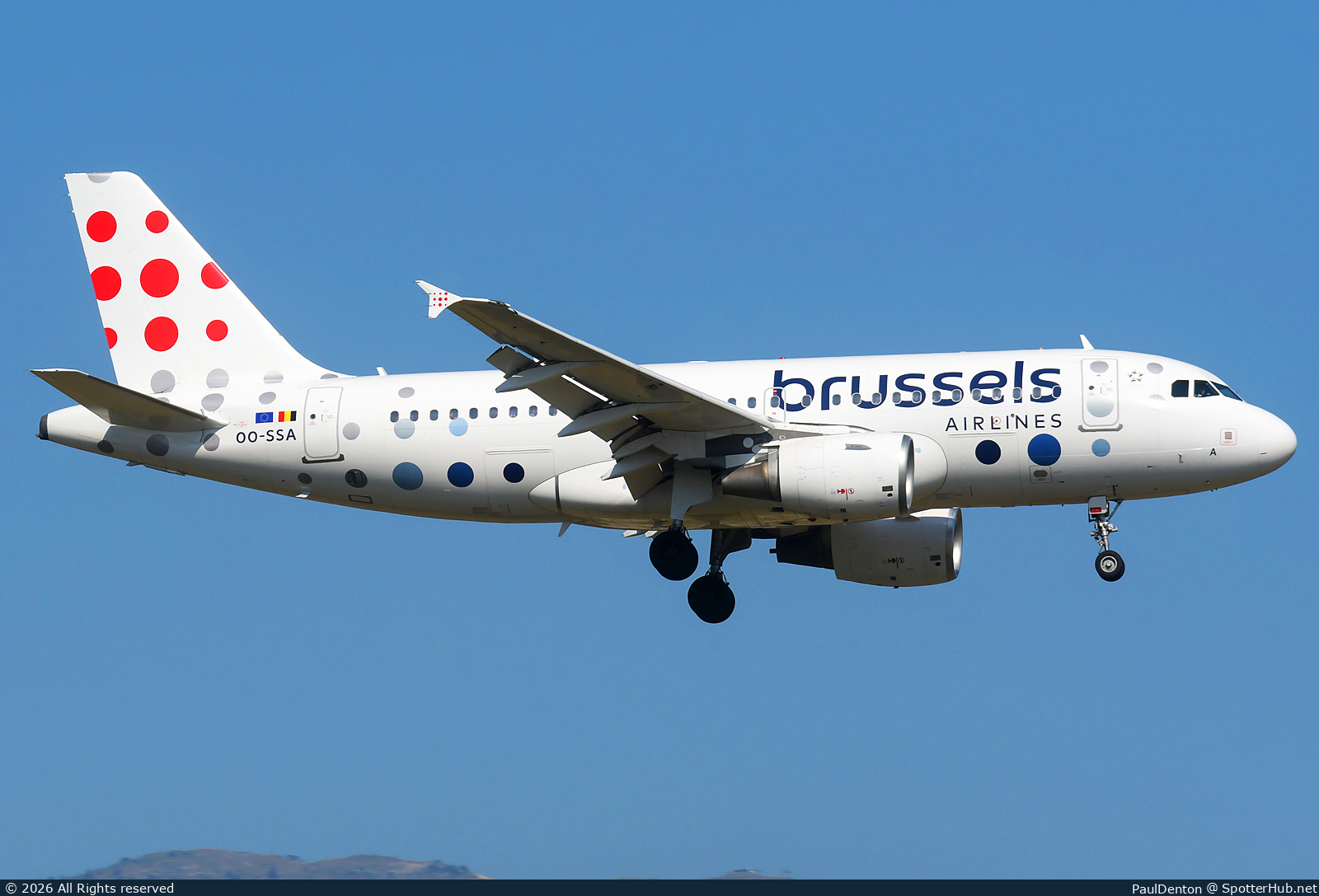 Photo of OO-SSA - Airbus A319-111 operated by Brussels Airlines
