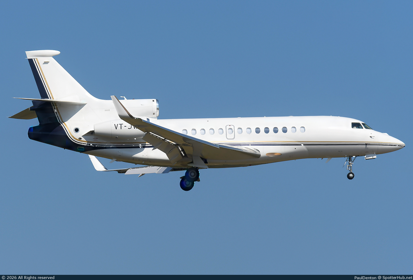 Photo of VT-JVA - Dassault Falcon 7X operated by Private