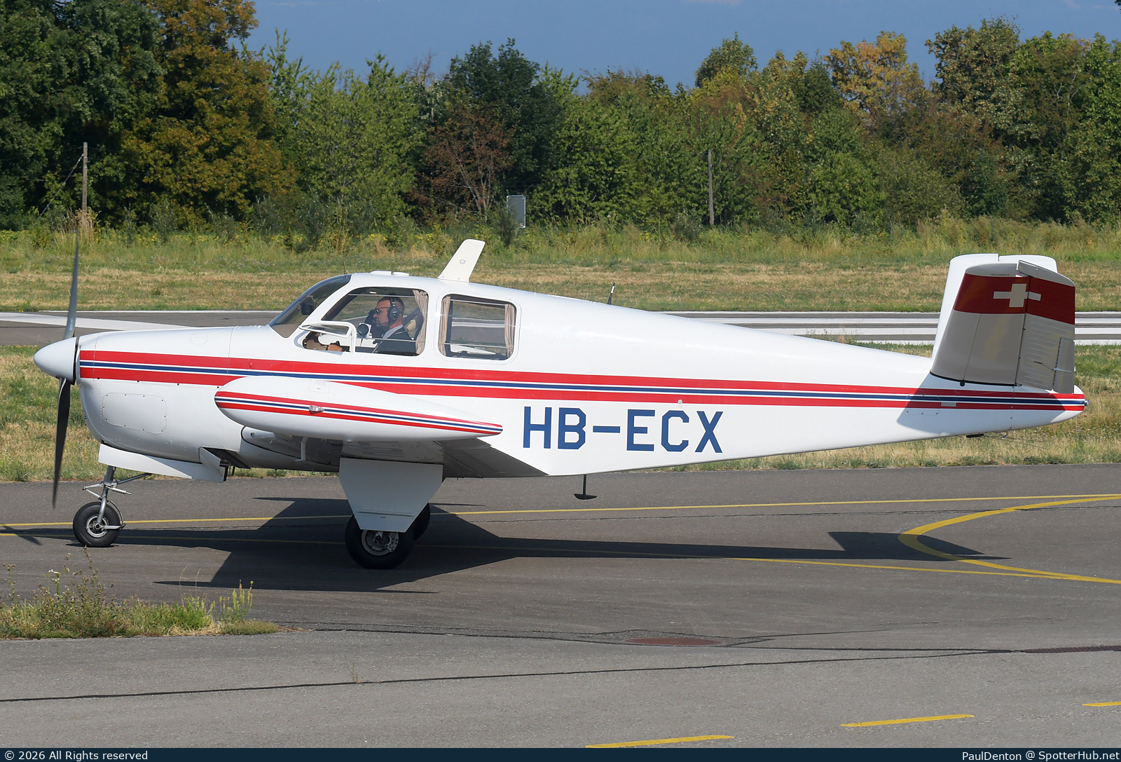 Photo of HB-ECX - Beechcraft B35 Bonanza operated by Private