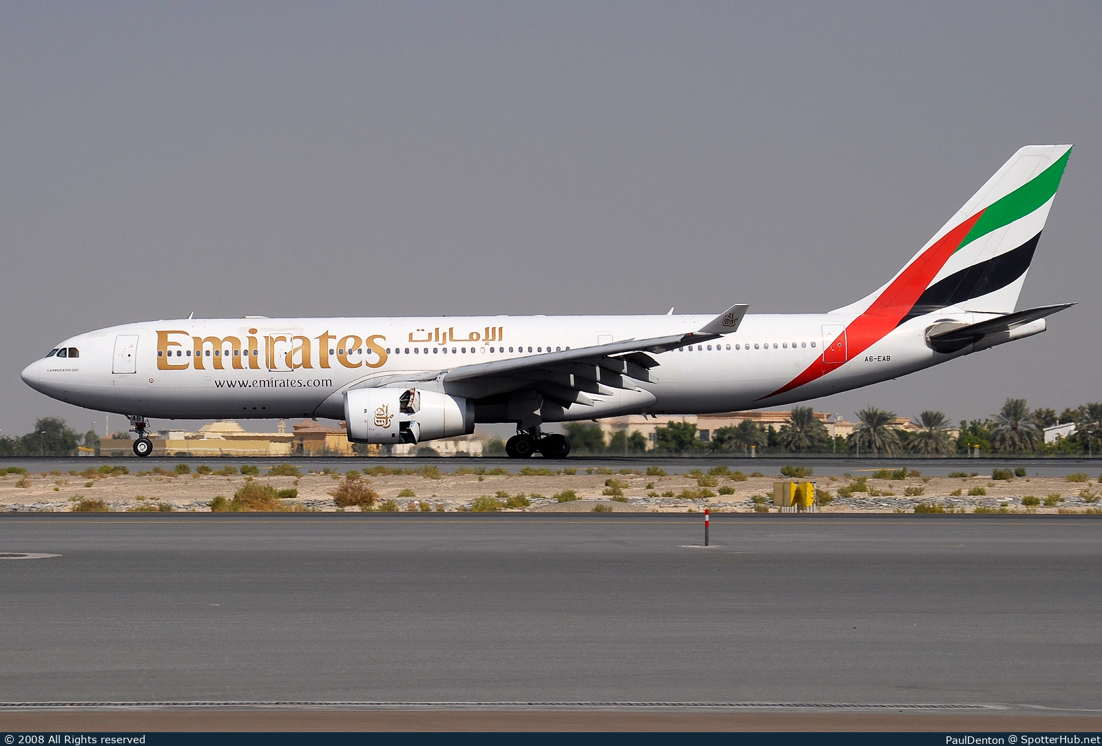 Photo of A6-EAB - Airbus A330-243 operated by Emirates