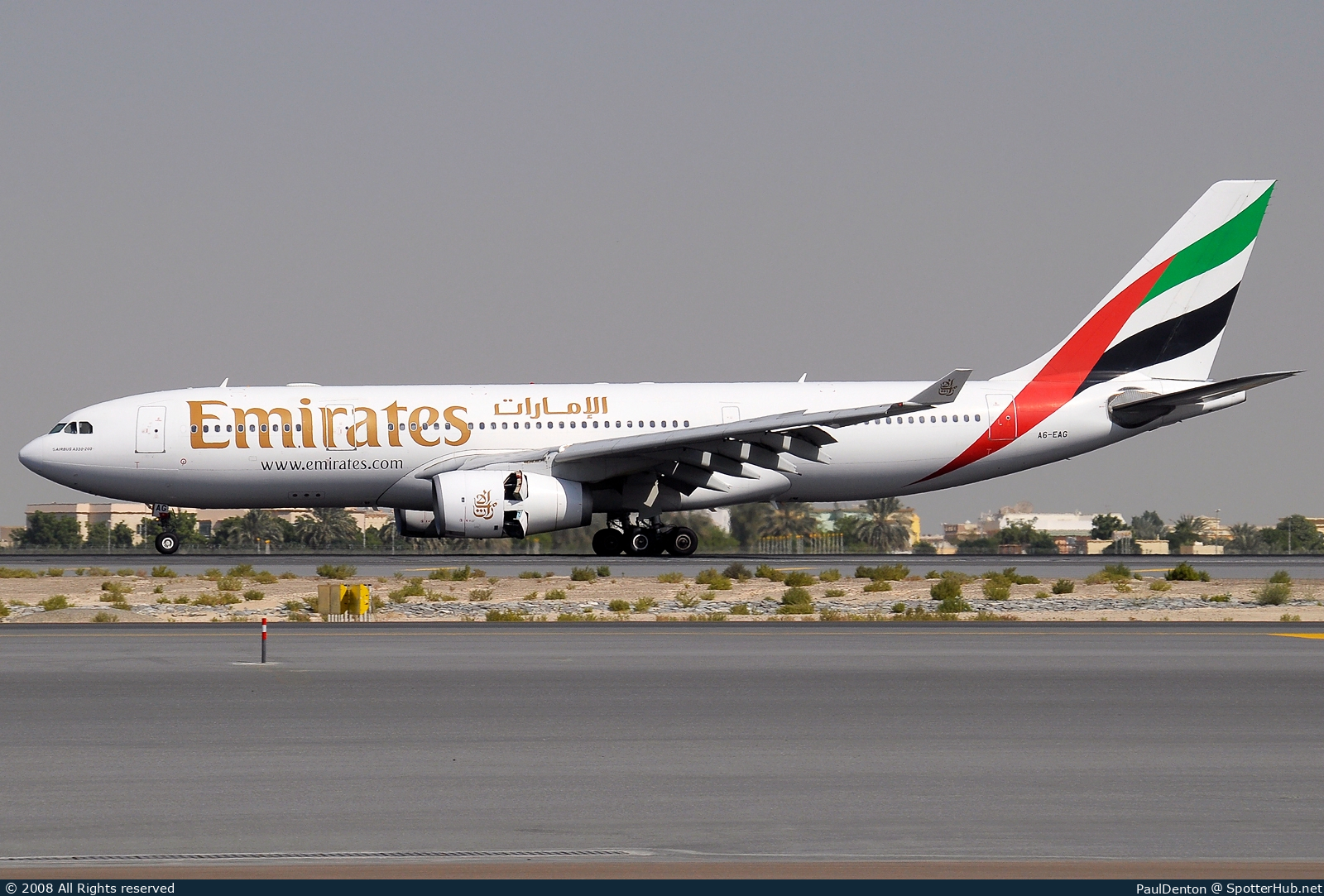 Photo of A6-EAG - Airbus A330-243 operated by Emirates