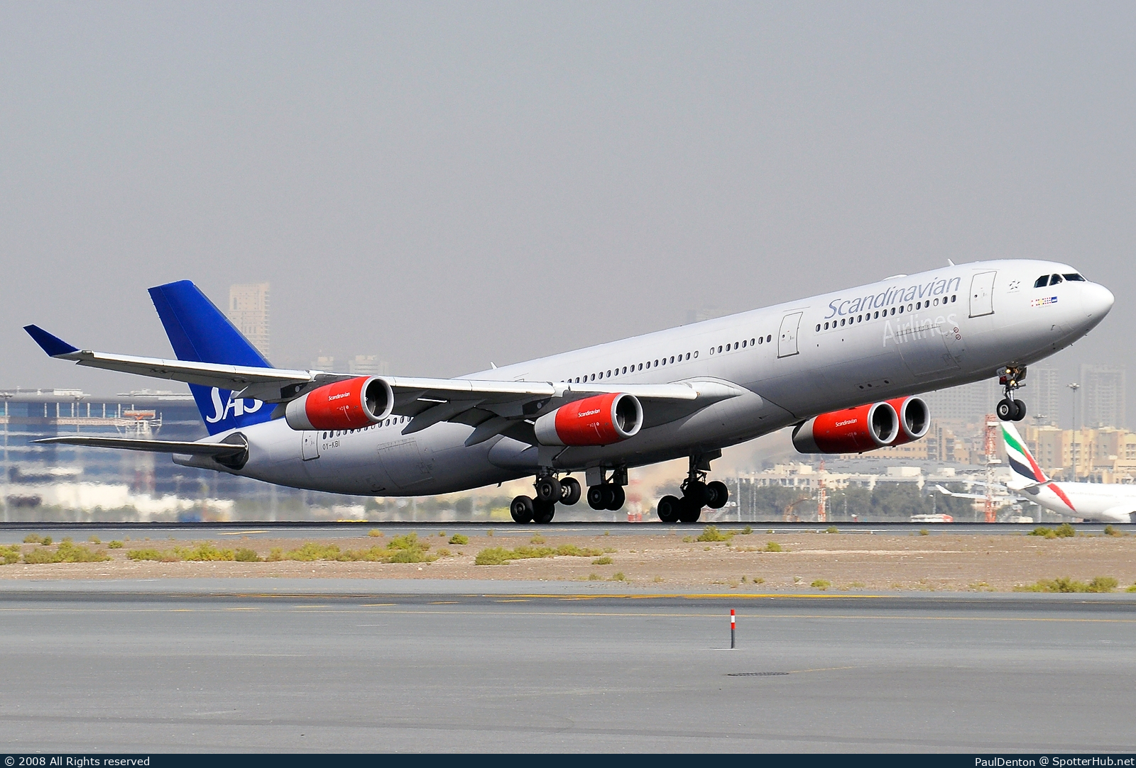 Photo of OY-KBI - Airbus A340-313 operated by SAS Scandinavian Airlines