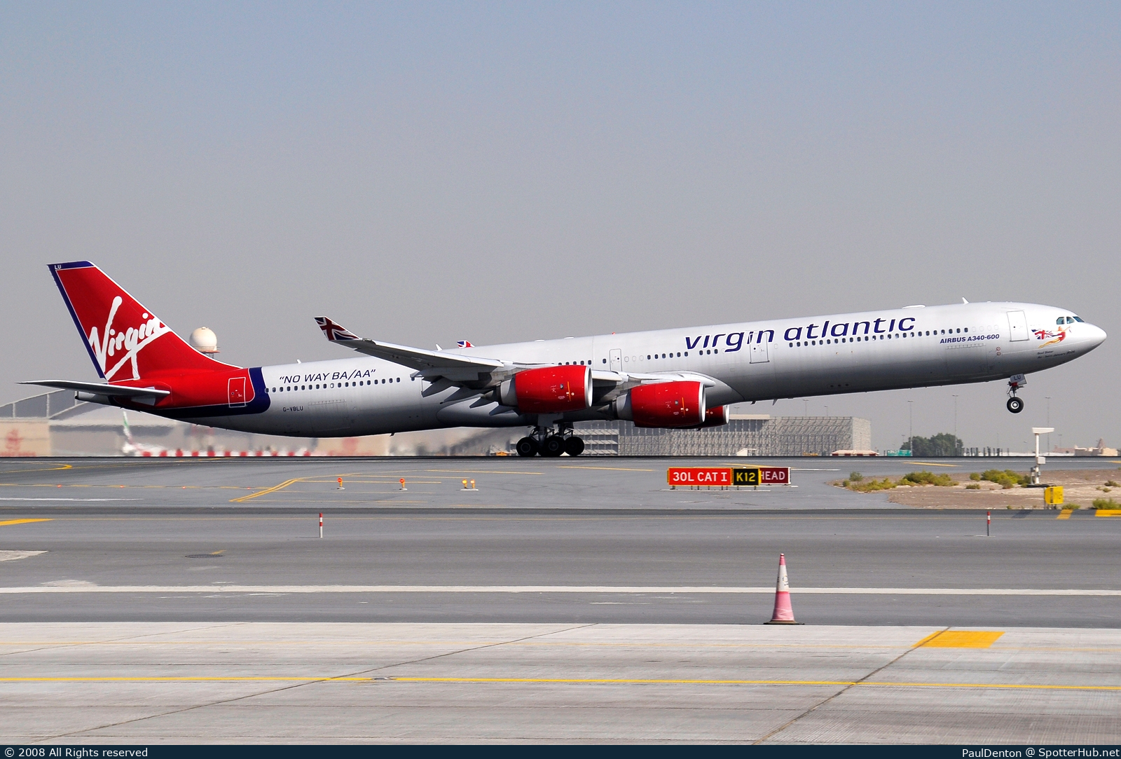Photo of G-VBLU - Airbus A340-642 operated by Virgin Atlantic Airways