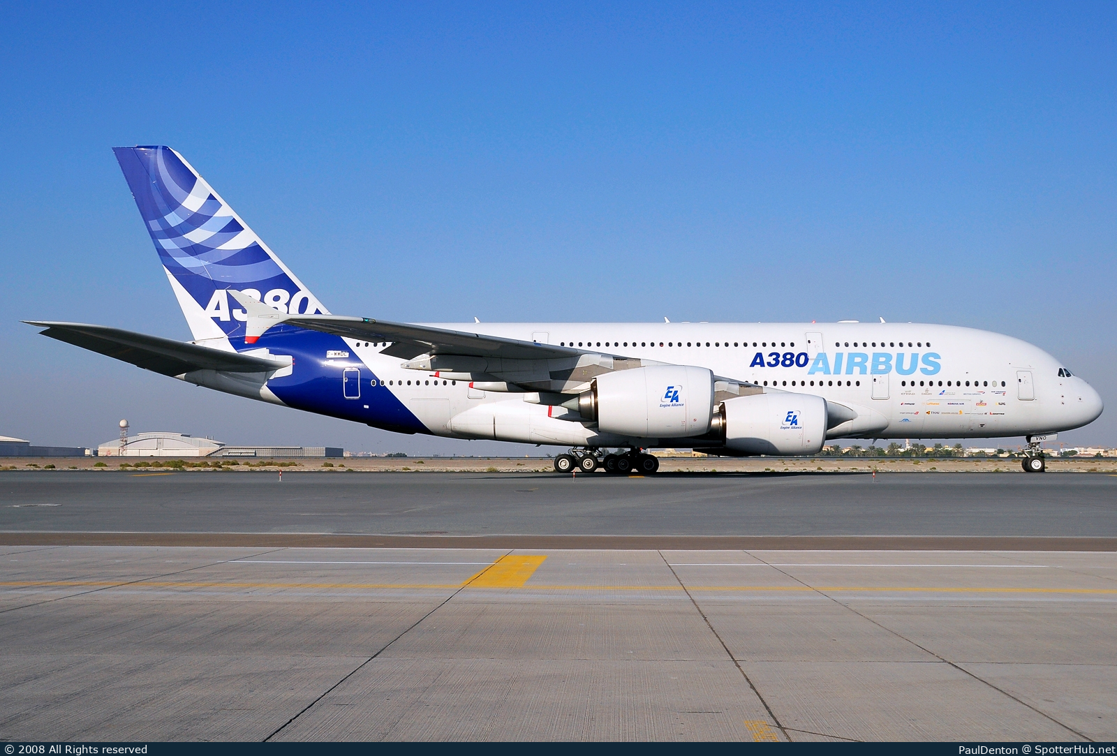 Photo of F-WWDD - Airbus A380-861 operated by Airbus Industrie