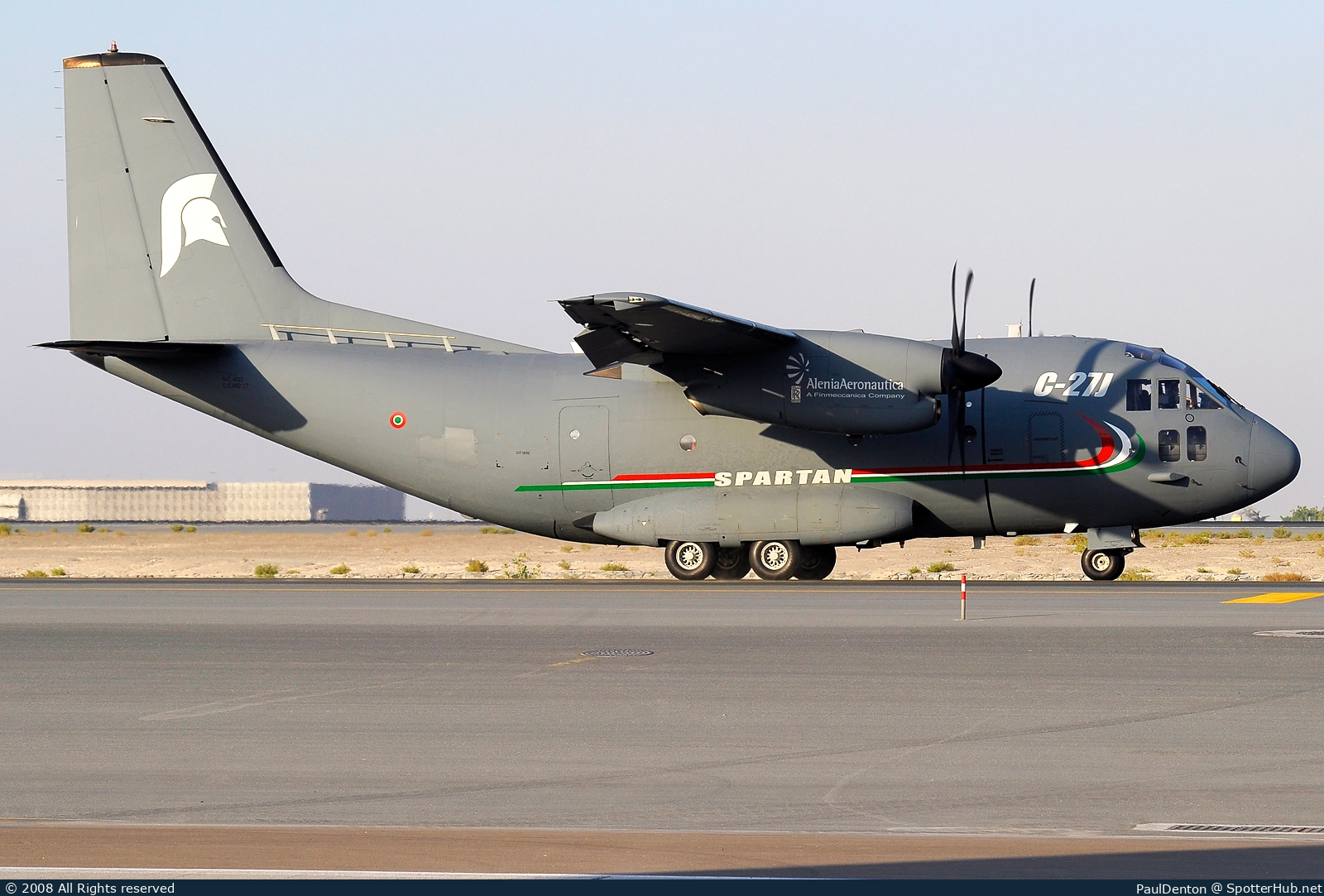 Photo of CSX62127 - Alenia C-27J Spartan operated by Alenia Aeronautica