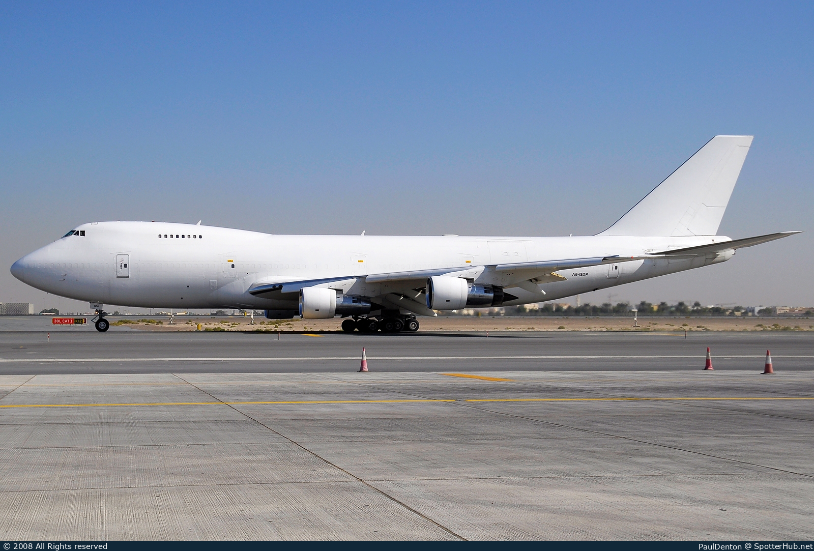 Photo of A6-GDP - Boeing 747-2B4B(SF) operated by Dubai Royal Air Wing