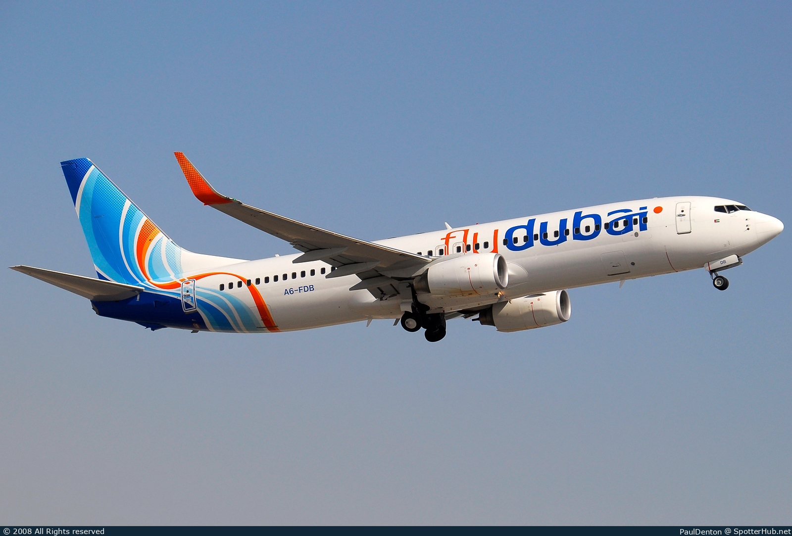 Photo of A6-FDB - Boeing 737-8KN operated by flydubai