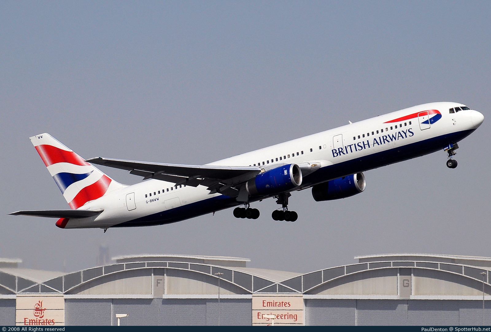 Photo of G-BNWW - Boeing 767-336(ER) operated by British Airways