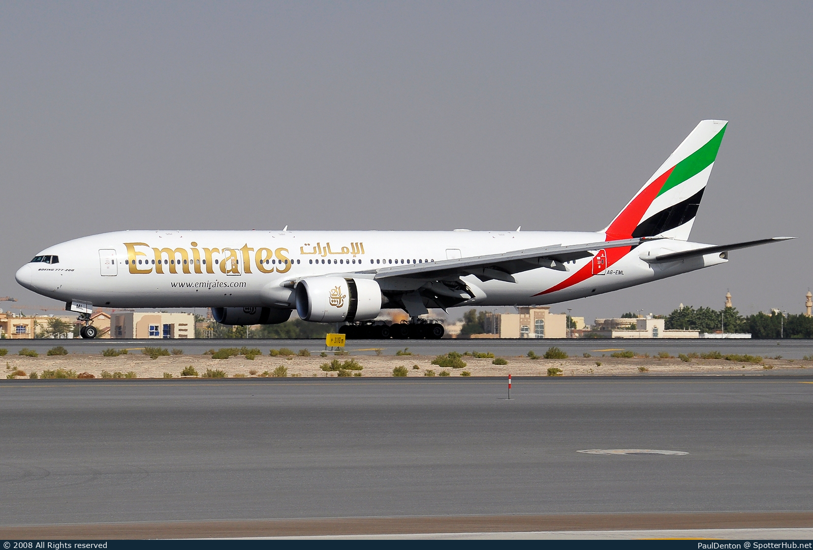 Photo of A6-EML - Boeing 777-21H(ER) operated by Emirates