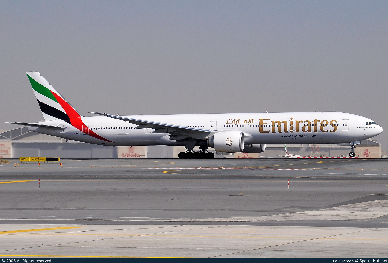 Photo of A6-ECT - Boeing 777-31H(ER) operated by Emirates
