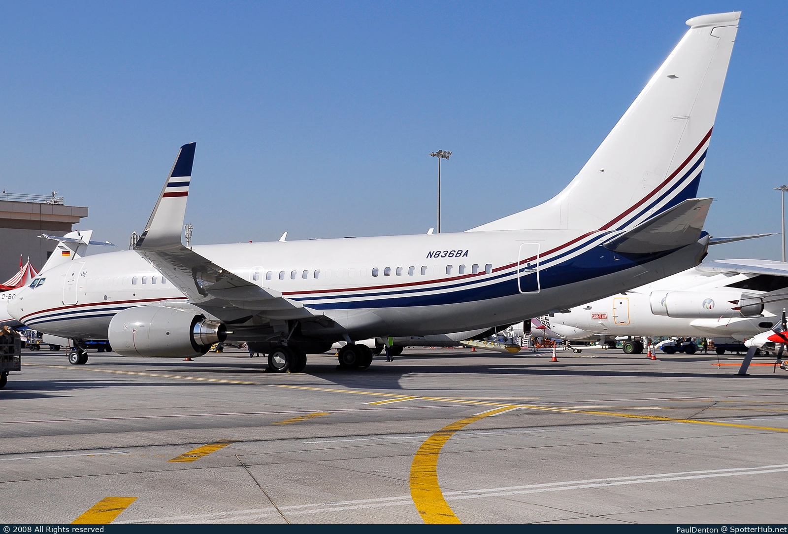 Photo of N836BA - Boeing 737-7BC(BBJ) operated by Boeing Executive Flight Operations