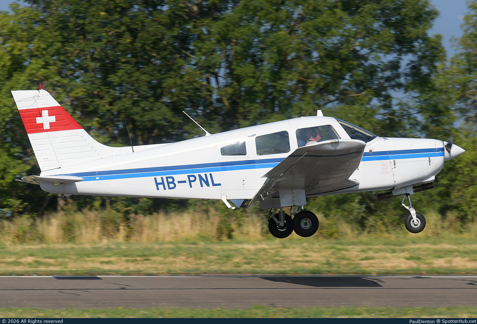 Photo of HB-PNL - Piper PA-28-161 Warrior II operated by Lausanne Aeroclub