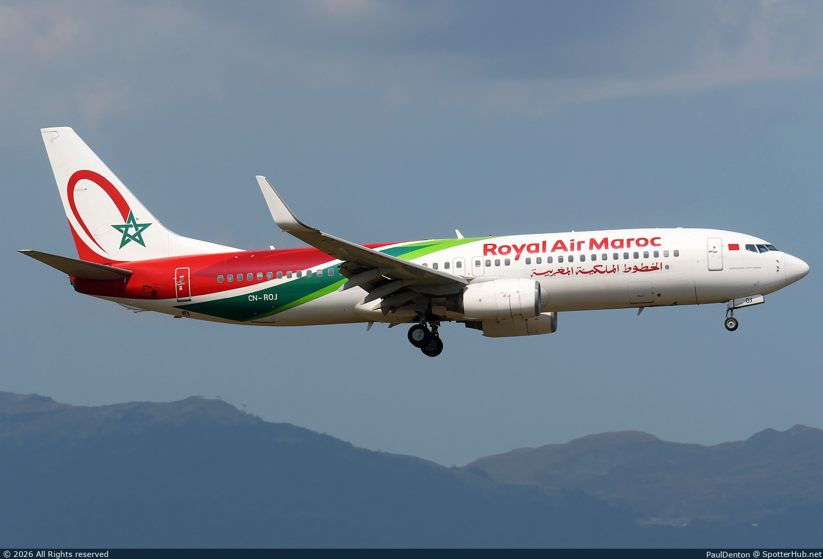 Photo of CN-ROJ - Boeing 737-85P operated by Royal Air Maroc
