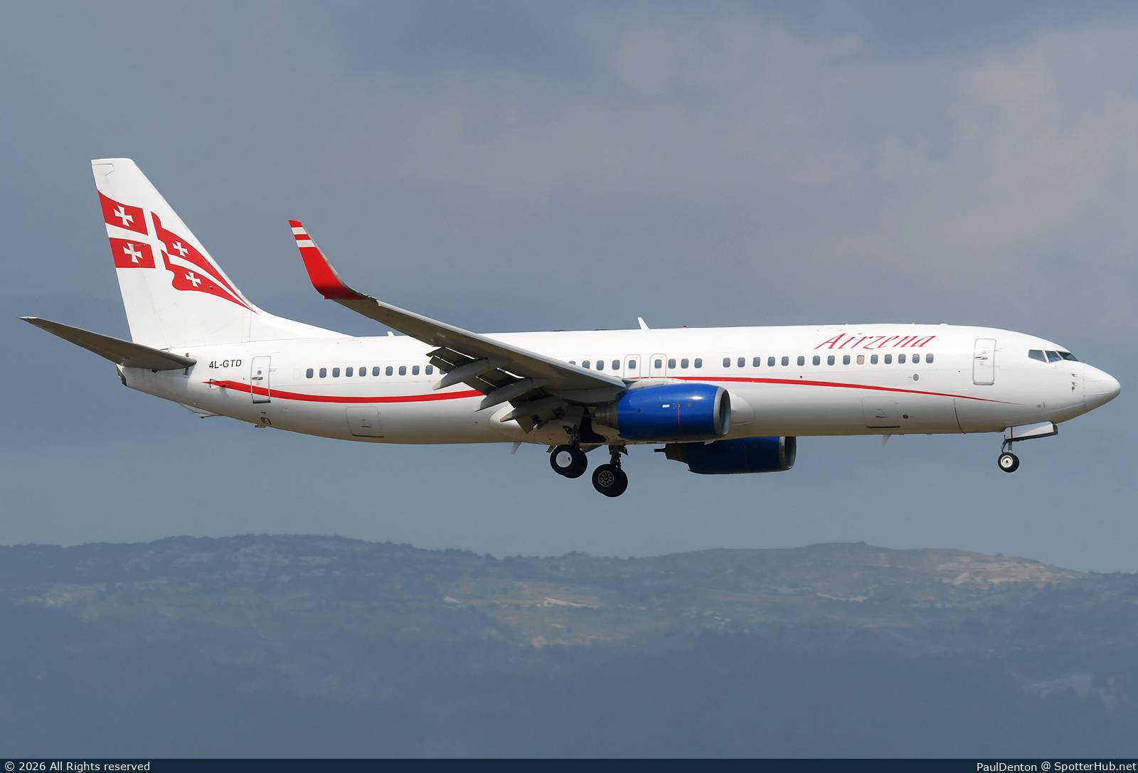 Photo of 4L-GTD - Boeing 737-8FH operated by Georgian Airways