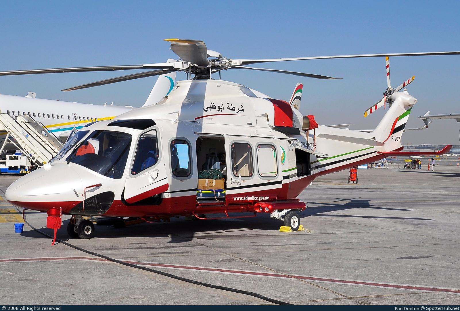 Photo of P-207 - AgustaWestland AW139 operated by Abu Dhabi Police