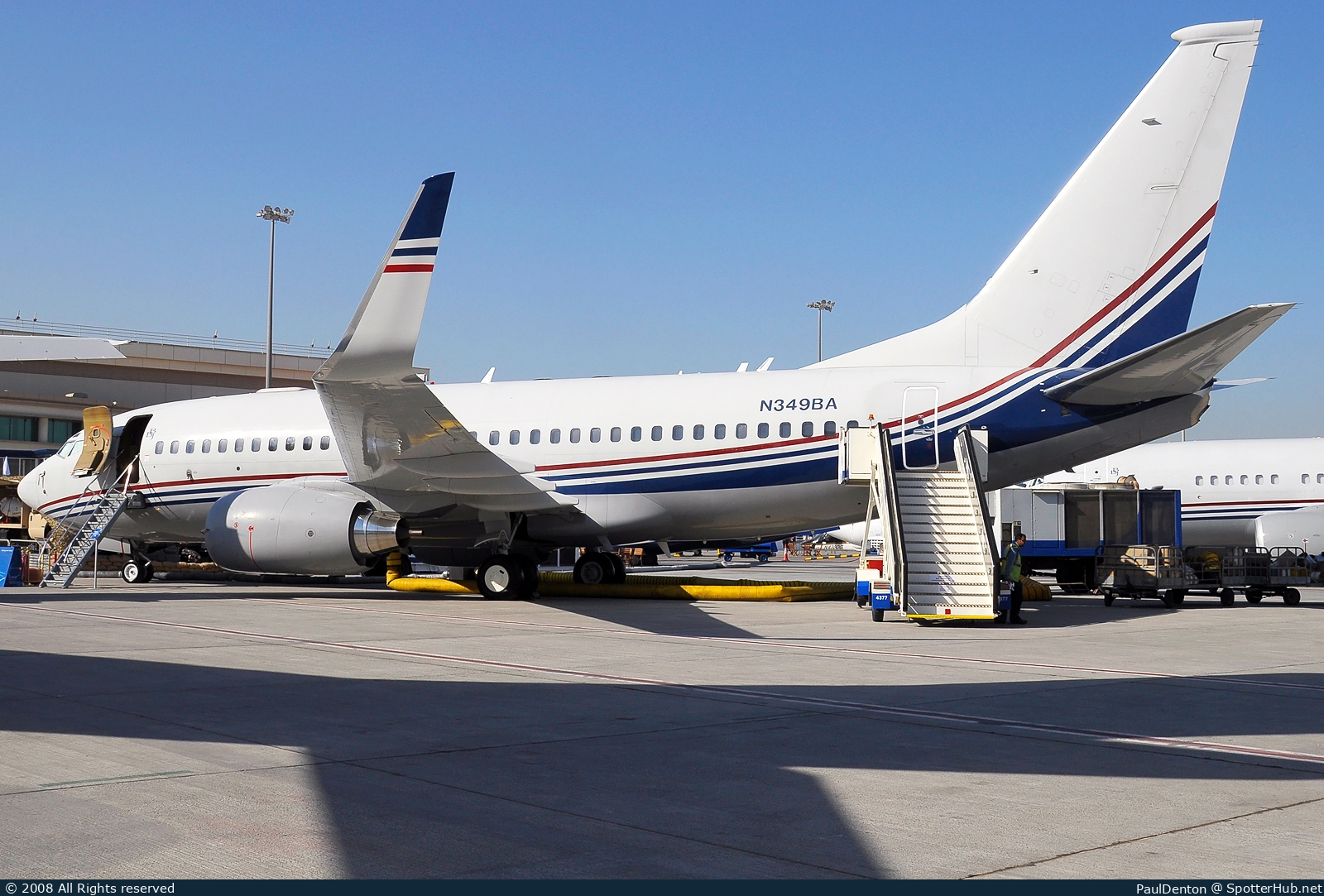 Photo of N349BA - Boeing 737-73Q(BBJ) operated by Boeing Executive Flight Operations