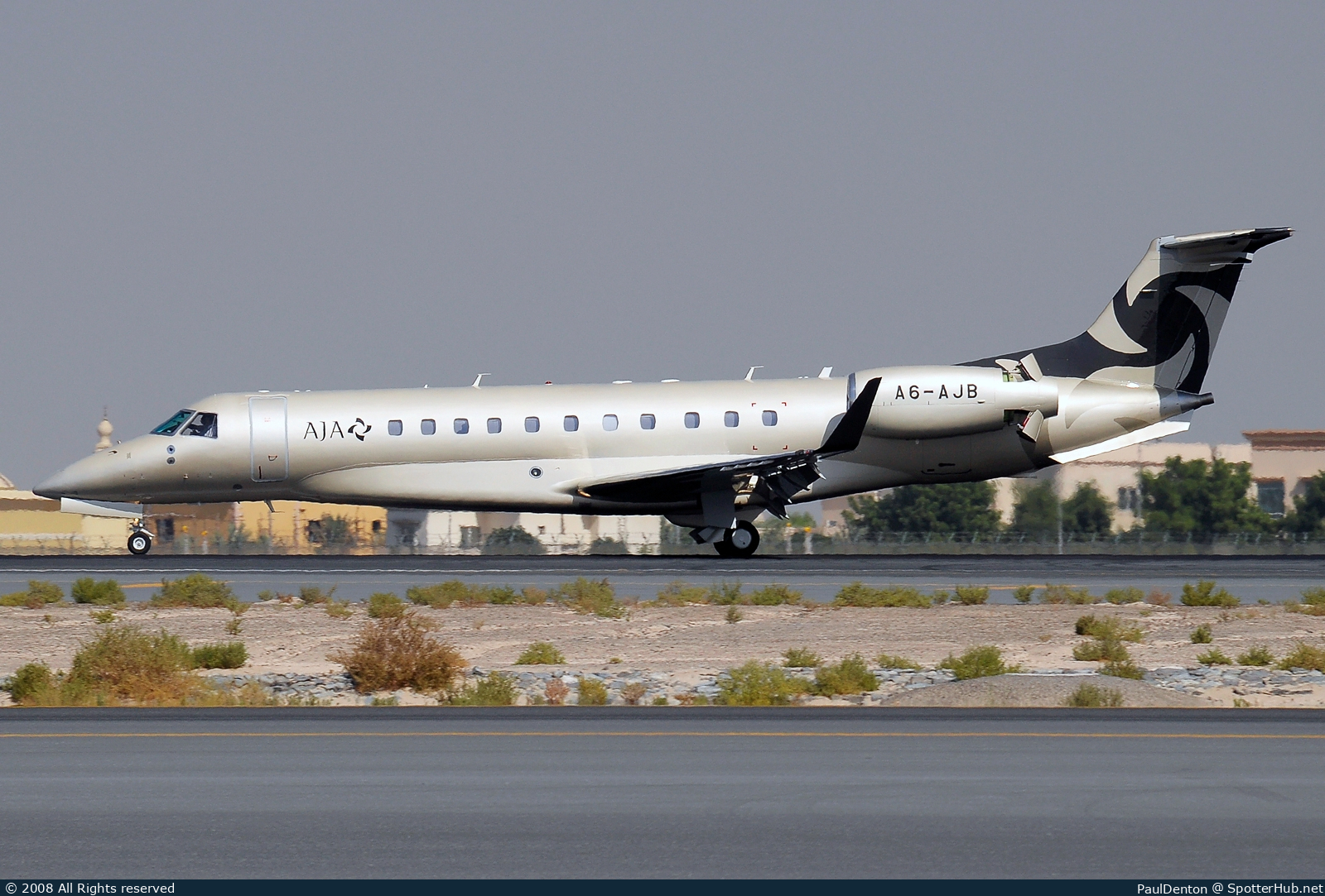 Photo of A6-AJB - Embraer Legacy 600 operated by Al Jaber Aviation
