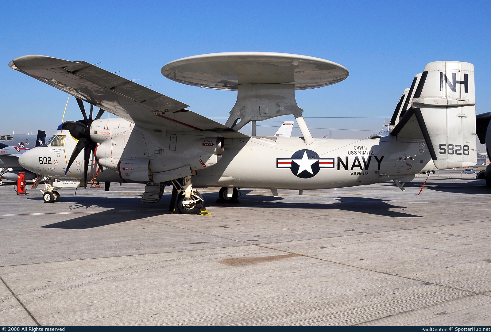 Photo of 165828 - Grumman E-2C Hawkeye operated by US Navy