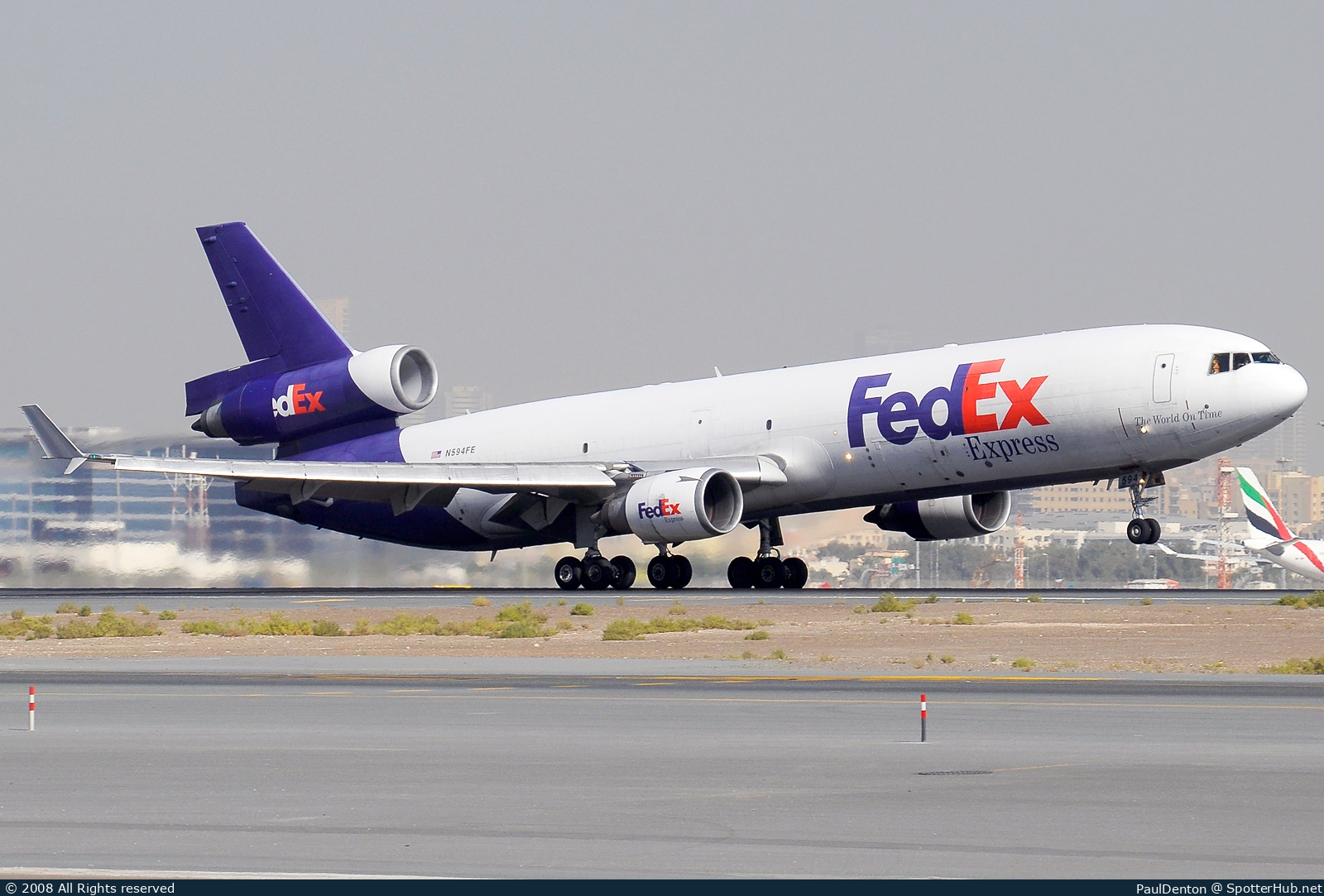 Photo of N594FE - McDonnell Douglas MD-11(F) operated by FedEx
