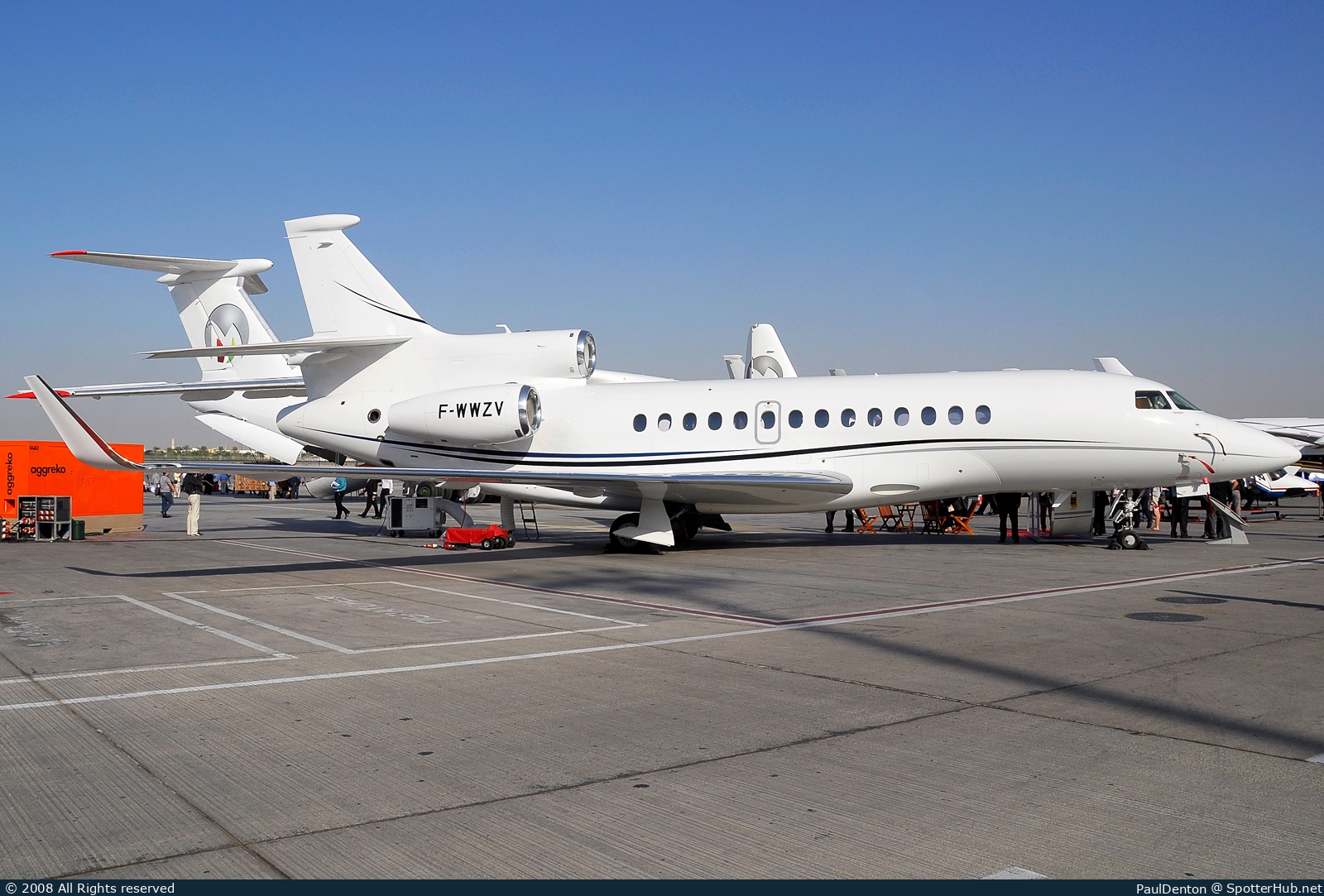 Photo of F-WWZV - Dassault Falcon 7X operated by Dassault Aviation