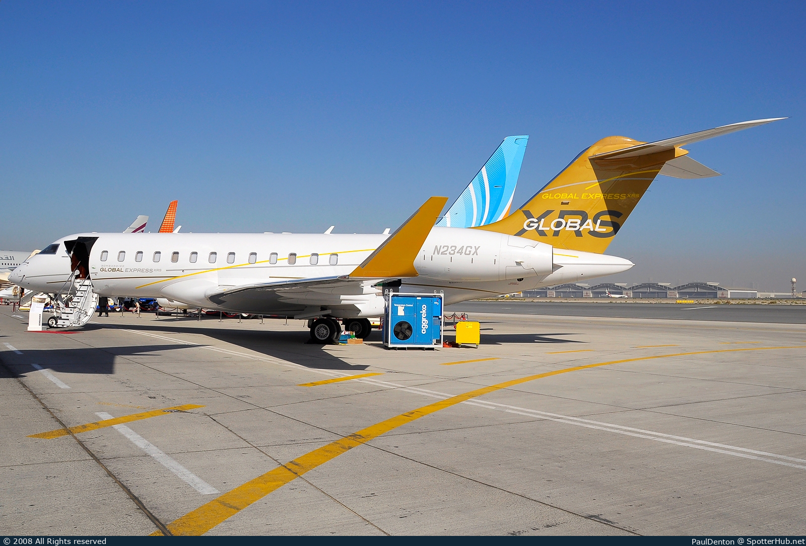 Photo of N234GX - Bombardier Global Express XRS operated by Bombardier Aerospace