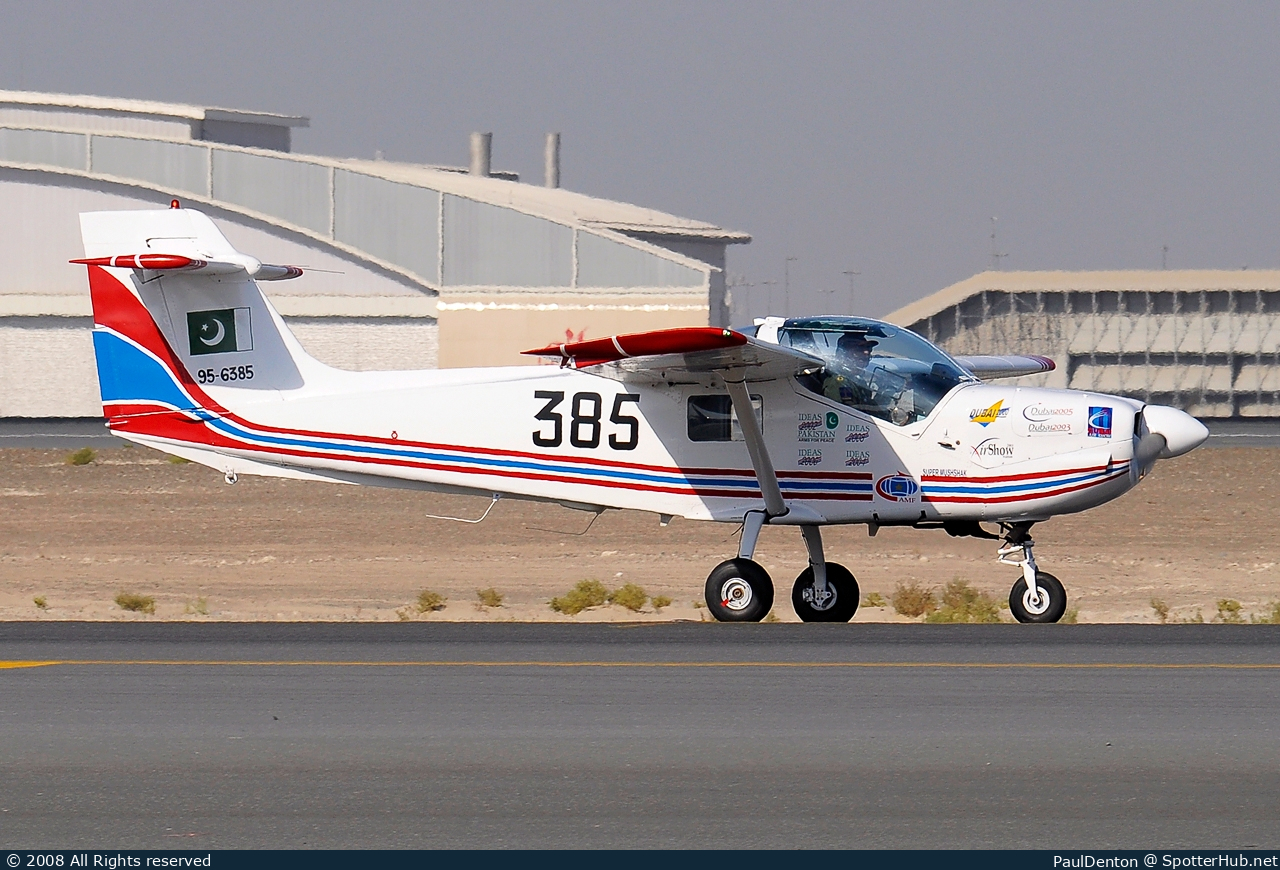 Photo of 95-6385 - PAC MFI-395 Super Mushshak operated by Pakistan Air Force