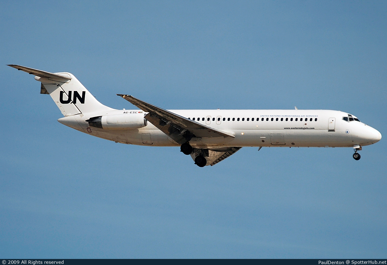 Photo of A6-ESC - McDonnell Douglas DC-9-32 operated by Eastern SkyJets