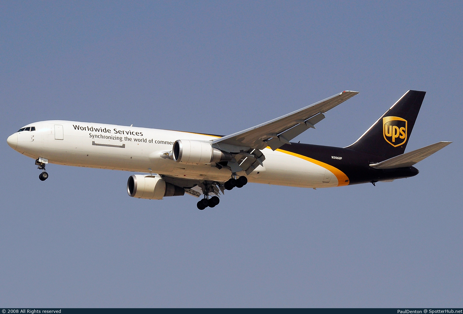 Photo of N306UP - Boeing 767-34AF operated by UPS United Parcel Service