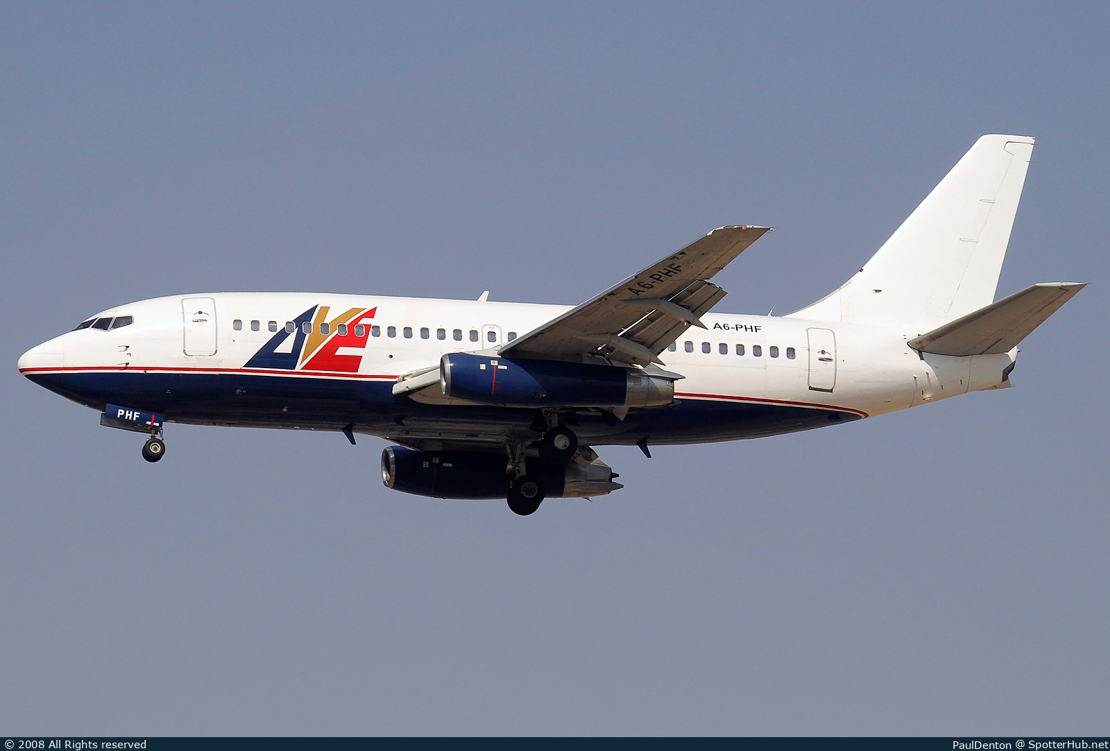 Photo of A6-PHF - Boeing 737-219(Adv) operated by AVE.com