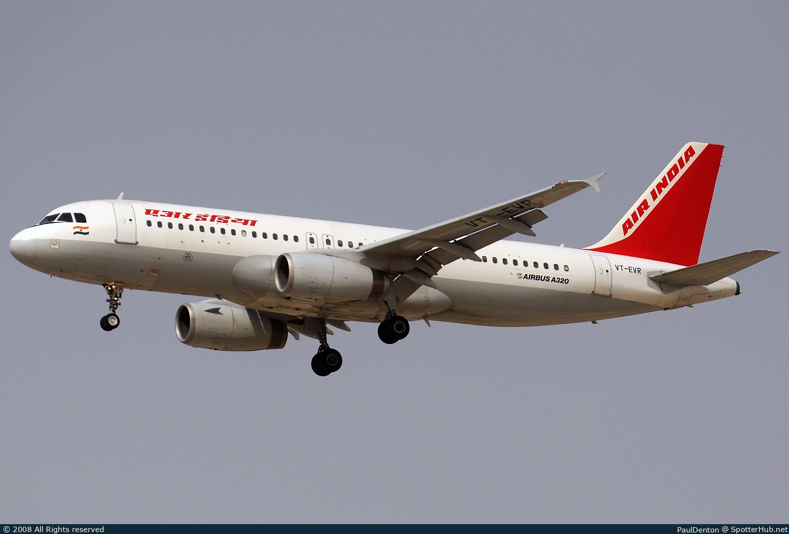 Photo of VT-EVR - Airbus A320-231 operated by Air India