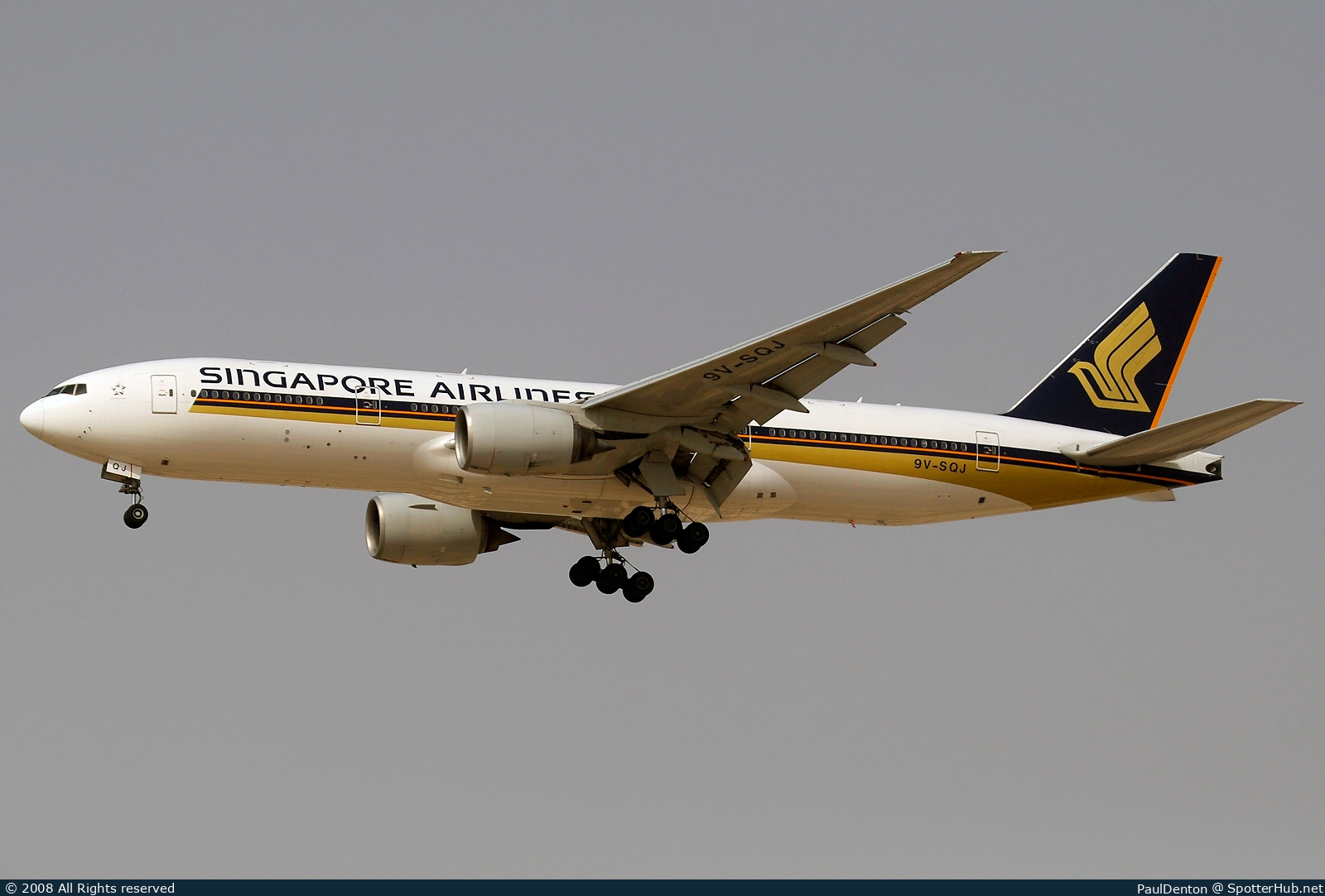 Photo of 9V-SQJ - Boeing 747-212B operated by Singapore Airlines