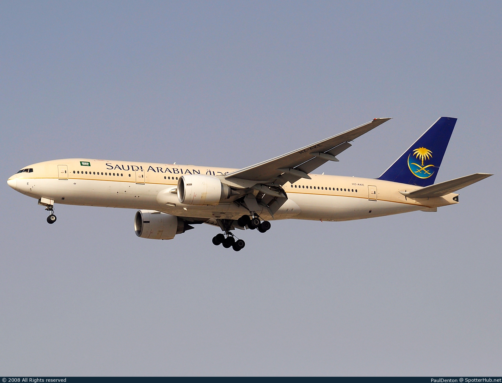 Photo of HZ-AKE - Boeing 777-268(ER) operated by Saudi Arabian Airlines